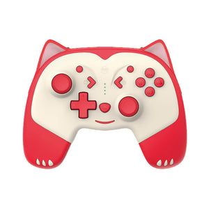 Red Wireless Fox Ear Controller Vibration LED Macro