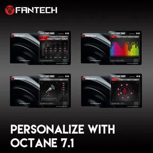 RGB 7.1 Surround Sound Headset Mic Noise Canceling USB Customization Software