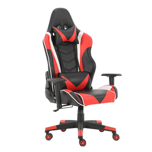 Tri-Color Streamer Gaming Chair Reclining Backrest Cushion