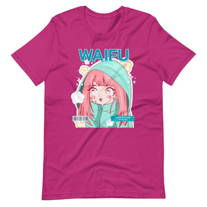 Waifu T-Shirt - Waifu Personality Type - Yandere - Alternative - Berry - Dubsnatch