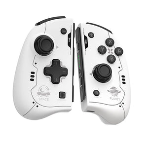 White Elite Joypad Vibration LED Burst Custom Control Switch