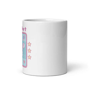 White Funny Pet Poo Alert Mug Cartoon Art Front 11oz