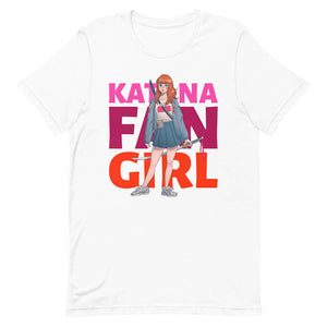 White Katana Fangirl Shirt Urban Modern Lass