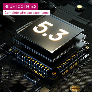 Wireless Bluetooth 5.3 Foldable On-Ear Contemporary Headphones HiFi Sound