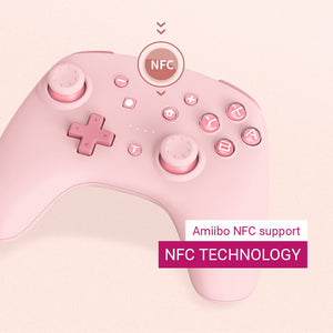 Wireless Controller Vibration Amiibo NFC Technology Switch PC