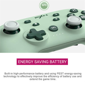Wireless Cozy Pastel Controller Vibration Turbo Switch PC Energy Saving Battery