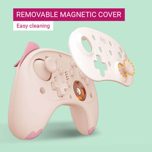 Wireless Kitty Ear Controller Vibration Wake-Up Voice Removable Magnetic Cover