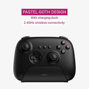 2.4GHz Wireless Pastel Goth Gamepad Vibration Charging Dock Macro