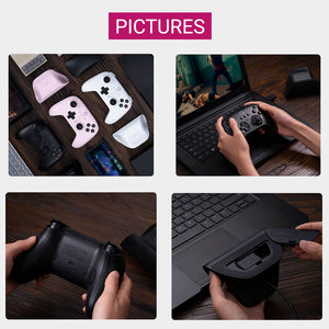 2.4GHz Wireless Pastel Goth Gamepad Vibration Charging Dock Macro Pictures