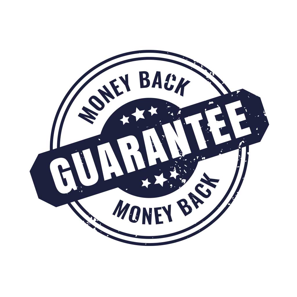 Shop worry-free with our 30-day money back guarantee