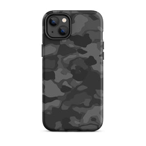 Black Infiltration Operation Camouflage Armor iPhone 14 Plus Tough Case