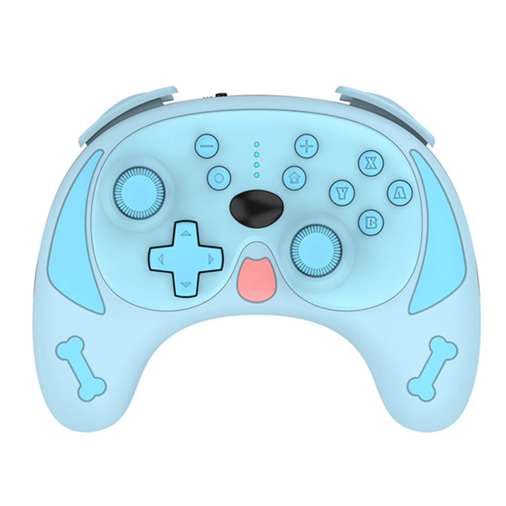 Blue Bluetooth Happy Dog Controller Vibration Wake-Up Turbo Switch