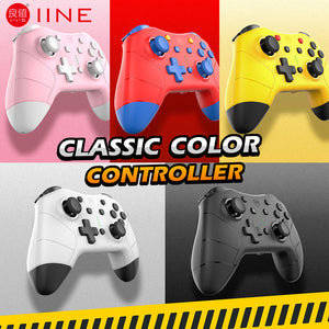 Classic Color Wireless Pro Controller Vibration NFC Macro Turbo Switch