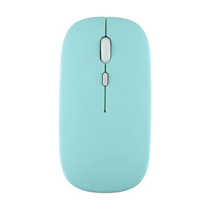 Green Bluetooth Minimalist Pastel Mouse 1600 DPI Silent Button