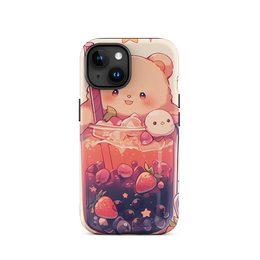 Boba Tea Phone Case Matcha Clear IPhone Case Boba Tea Phone Case Matcha Clear IPhone Case