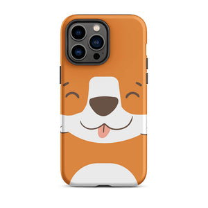 Happy Toon Fox Tongue Out iPhone 14 Pro Max Robust Case
