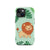 Lovely Happy Floral Jungle Lion iPhone 15 Rugged Case