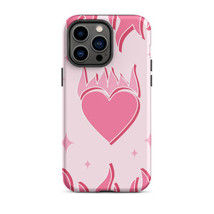 Pastel Pinky Ardent Passion Heart Iphone 14 Pro Max Robust Case