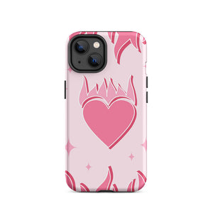 Pastel Pinky Ardent Passion Heart Iphone 14 Robust Case
