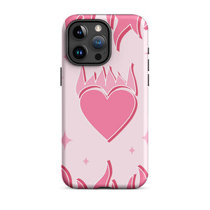 Pastel Pinky Ardent Passion Heart Iphone 15 Pro Max Robust Case
