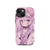 Pink Hair Magical Anime Girl iPhone 15 Tough Case