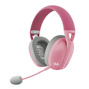 Pink 2.4GHz Wireless 7.1 Surround Sound Casual Headset Microphone Tri-Mode