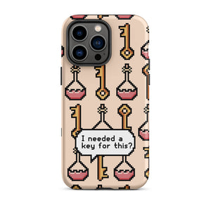 Pixel Art RPG Item Set iPhone 14 Pro Max Rugged Case