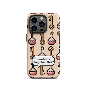 Pixel Art RPG Item Set iPhone 14 Pro Rugged Case