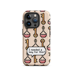 Pixel Art RPG Item Set iPhone 15 Pro Rugged Case