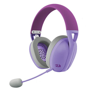 Purple 2.4GHz Wireless 7.1 Surround Sound Casual Headset Microphone Tri-Mode