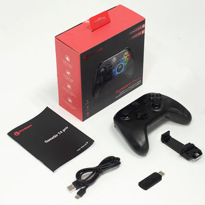 RGB 2.4GHz Wireless Mobile Controller Vibration Tri-Mode Macro Packaging