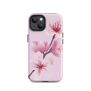 Seasonal Blooming Sakura Flower Branch iPhone 14 Robust Case