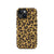 Sneaky Ground Camo Leopard Motif iPhone 15 Rugged Case