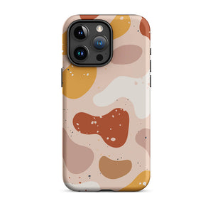 Soft Color Modern Abstract Shapes iPhone 15 Pro Max Robust Case