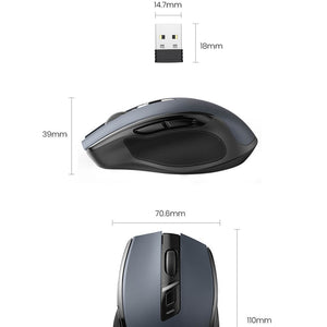 2.4GHz Wireless Silent Modern Optical Mouse Adjustable 4000 DPI Size