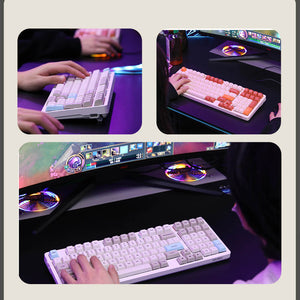 Wireless Tri-Mode Cozy Mechanical Keyboard RGB Backlight Picture