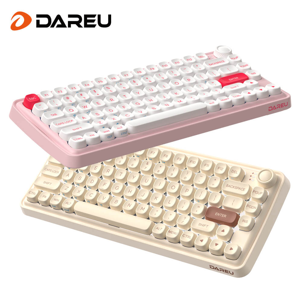2.4GHz Wireless Cozy Mechanical Keyboard Tri-Mode LED PBT - Dubsnatch