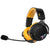 Black Yellow Bluetooth 5.2 Tri-Mode Modern Headset Mic RGB Stereo
