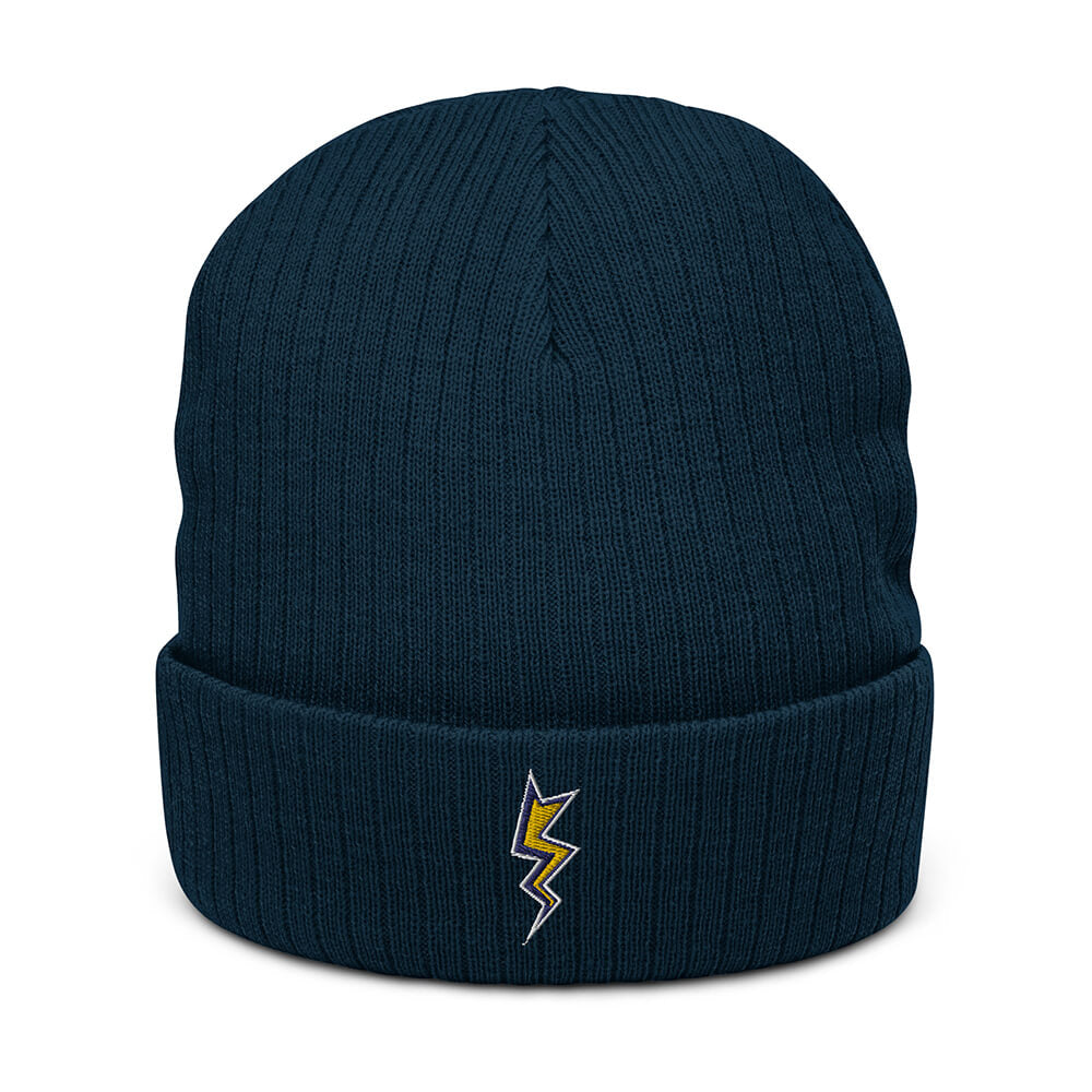 Blue Dubsnatch Fam Thunderbolt Beanie