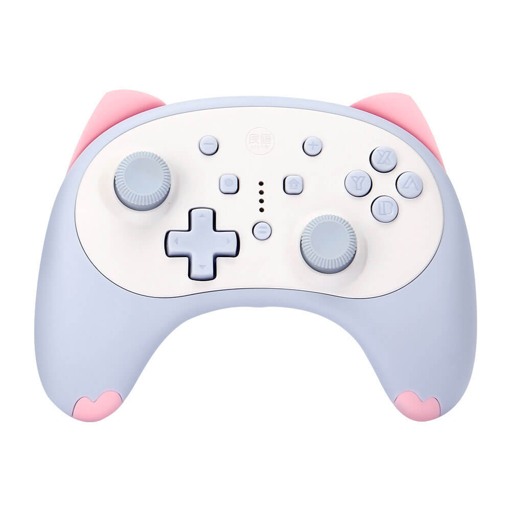 Blue Wireless Kitty Ear Controller Vibration Wake-Up Voice