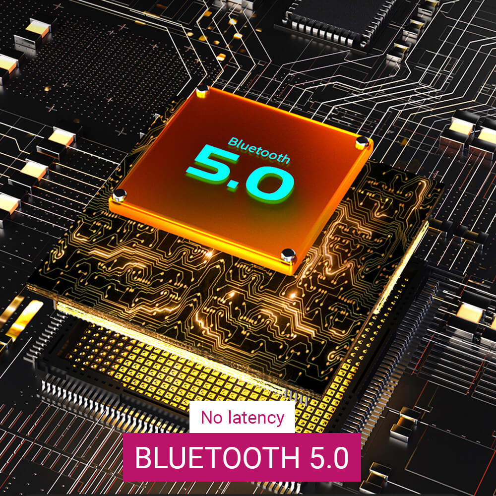 Bluetooth 5.0 Cartoon Graffiti Headphones Noise Reduction