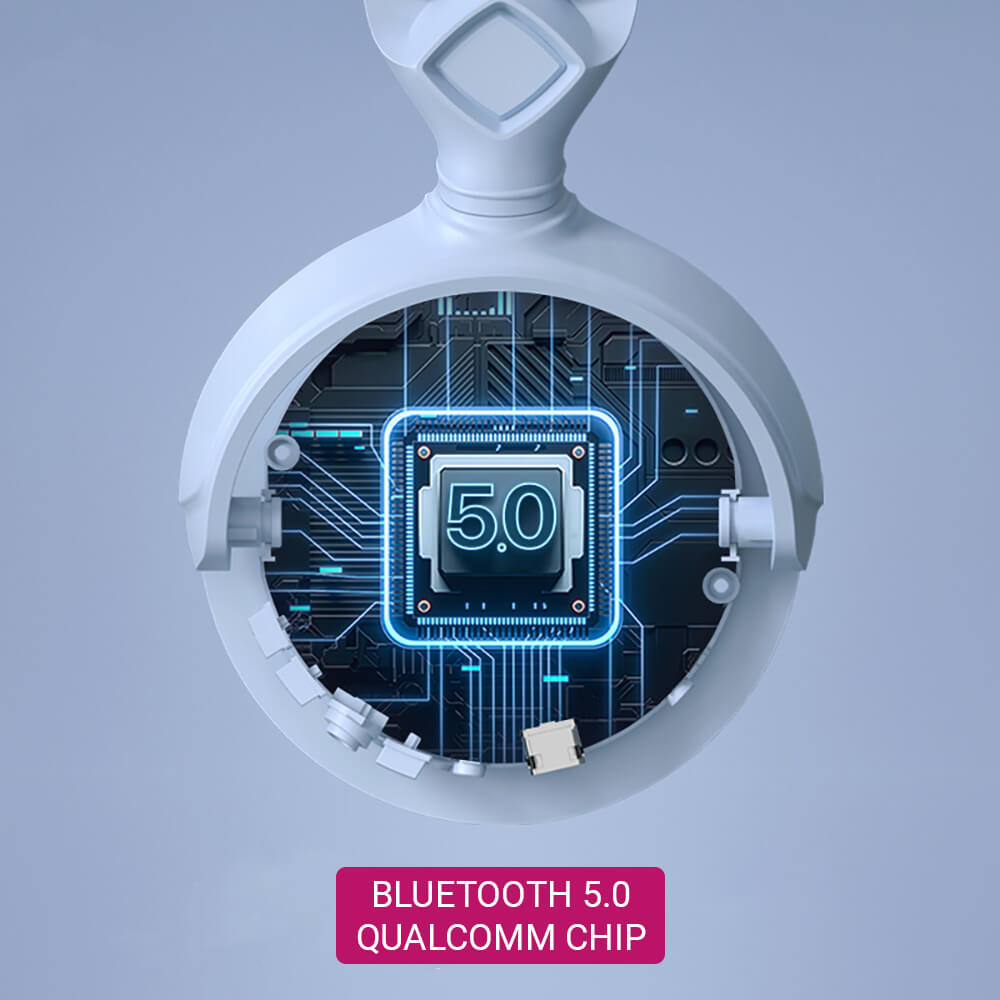 Cat Headset Wireless Noise Canceling Microphone LED BlueTooth 5.0