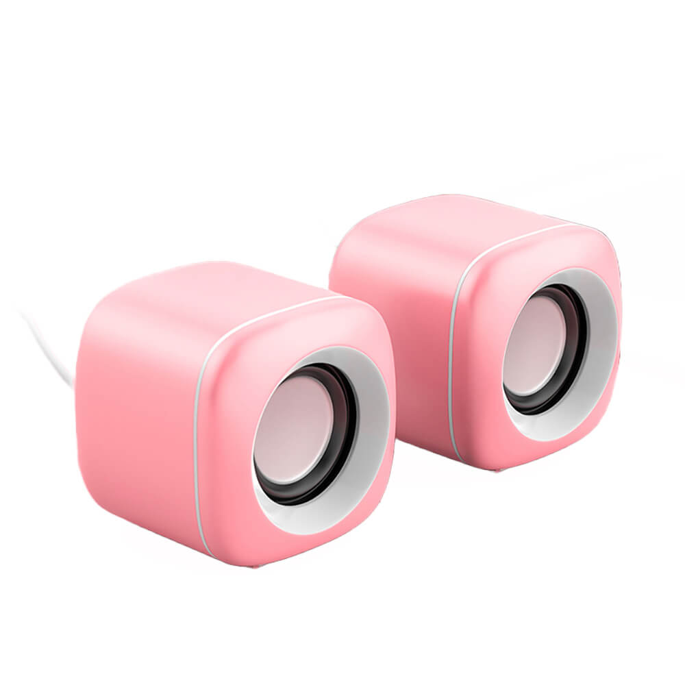 Cute Mini Speakers Stereo 3.5mm AUX USB