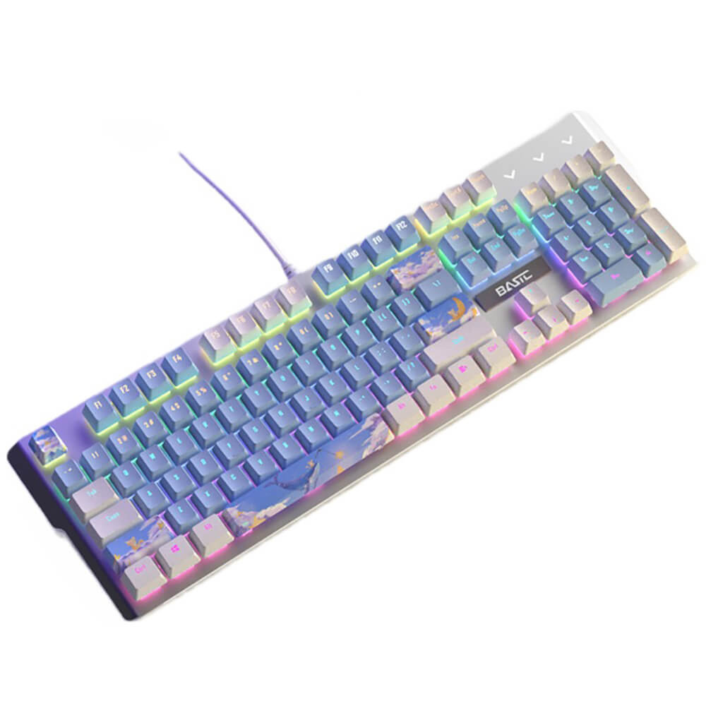 Computer Keyboard Cartoon