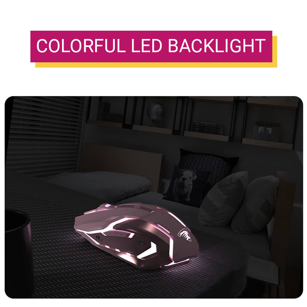 Eagle Mouse Wireless 1600 DPI LED Backlight