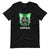 Gaming Shirt - Player Killer - Sadistic Cyberpunk Style Character - Green - Black Heather - Dubsnatch
