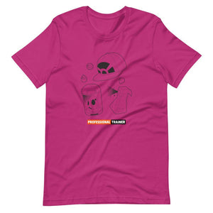 Gaming T-Shirt - Professional Trainer - Monsters Catching Items - Orange - Alternative - Berry - Dubsnatch