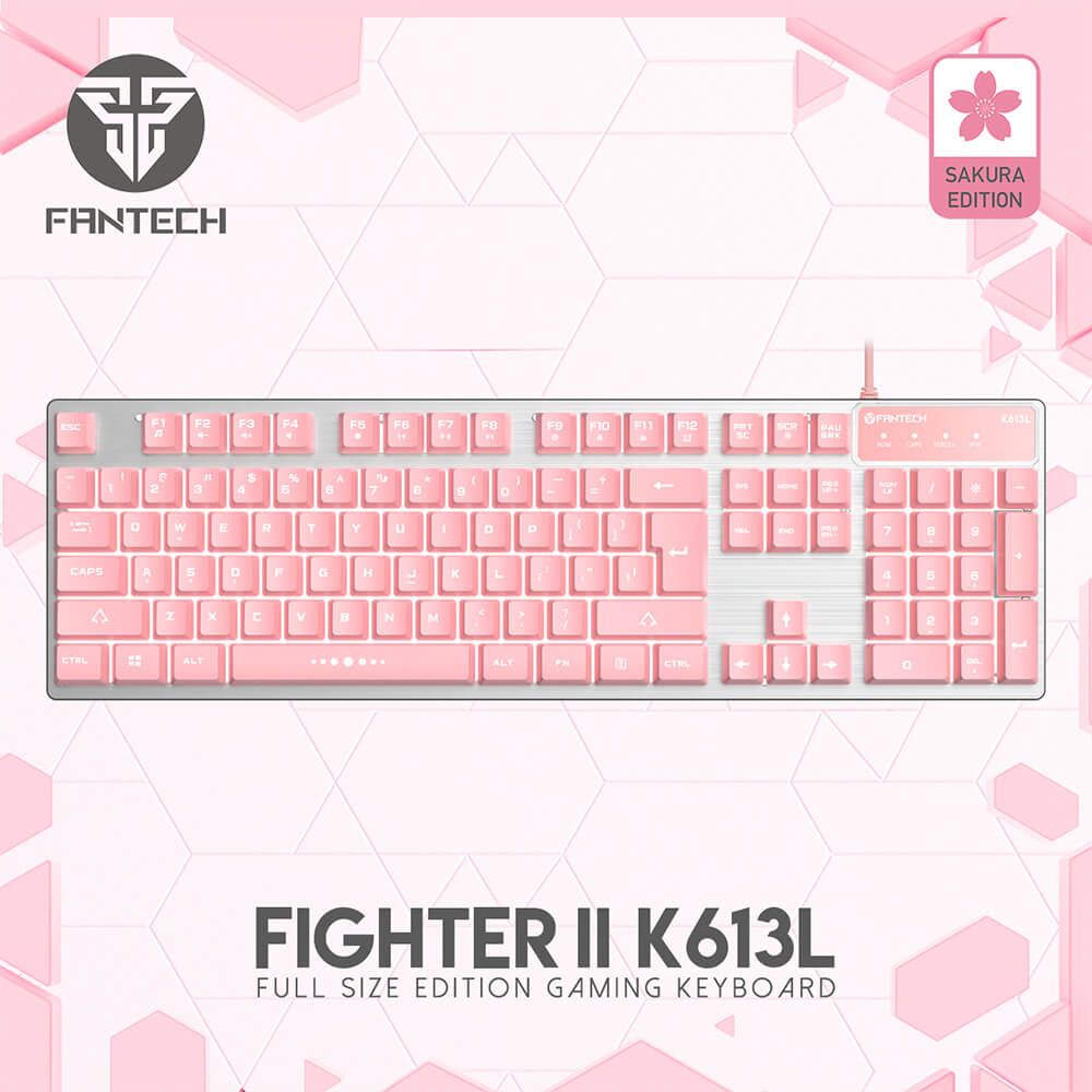 Girly Aluminum Keyboard Anti-Ghosting Backlight Fighter