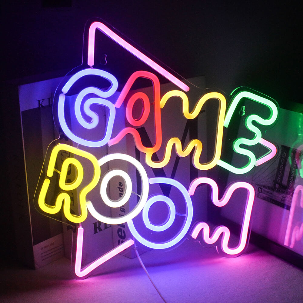 Glowing Game Room Neon Sign LED Light