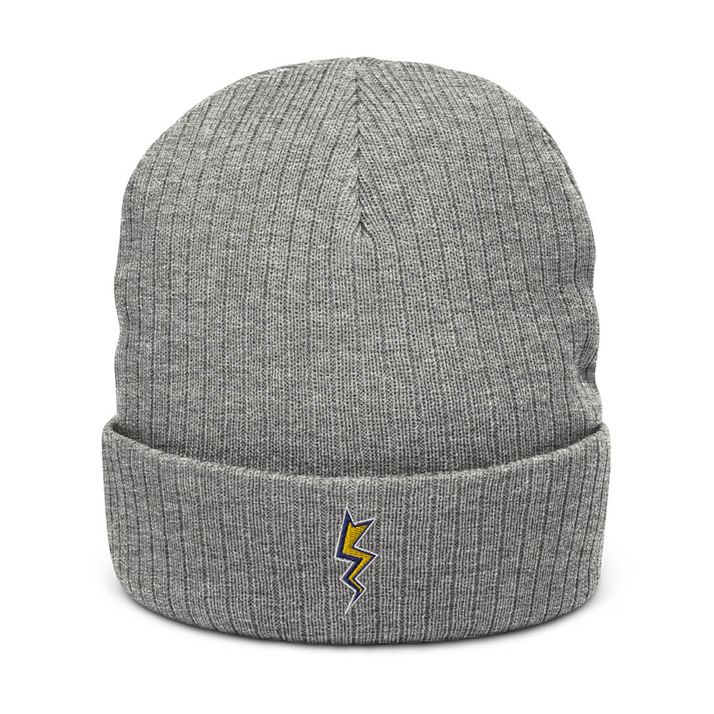 Gray Dubsnatch Fam Thunderbolt Beanie